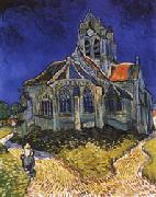 Vincent Van Gogh The Church of Auvers-sur-Oise oil painting picture wholesale